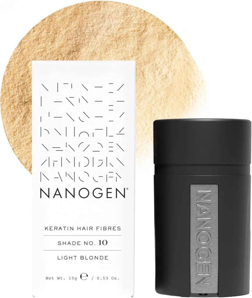 Nanogen Hair Fibres, 15 g, Light Blonde