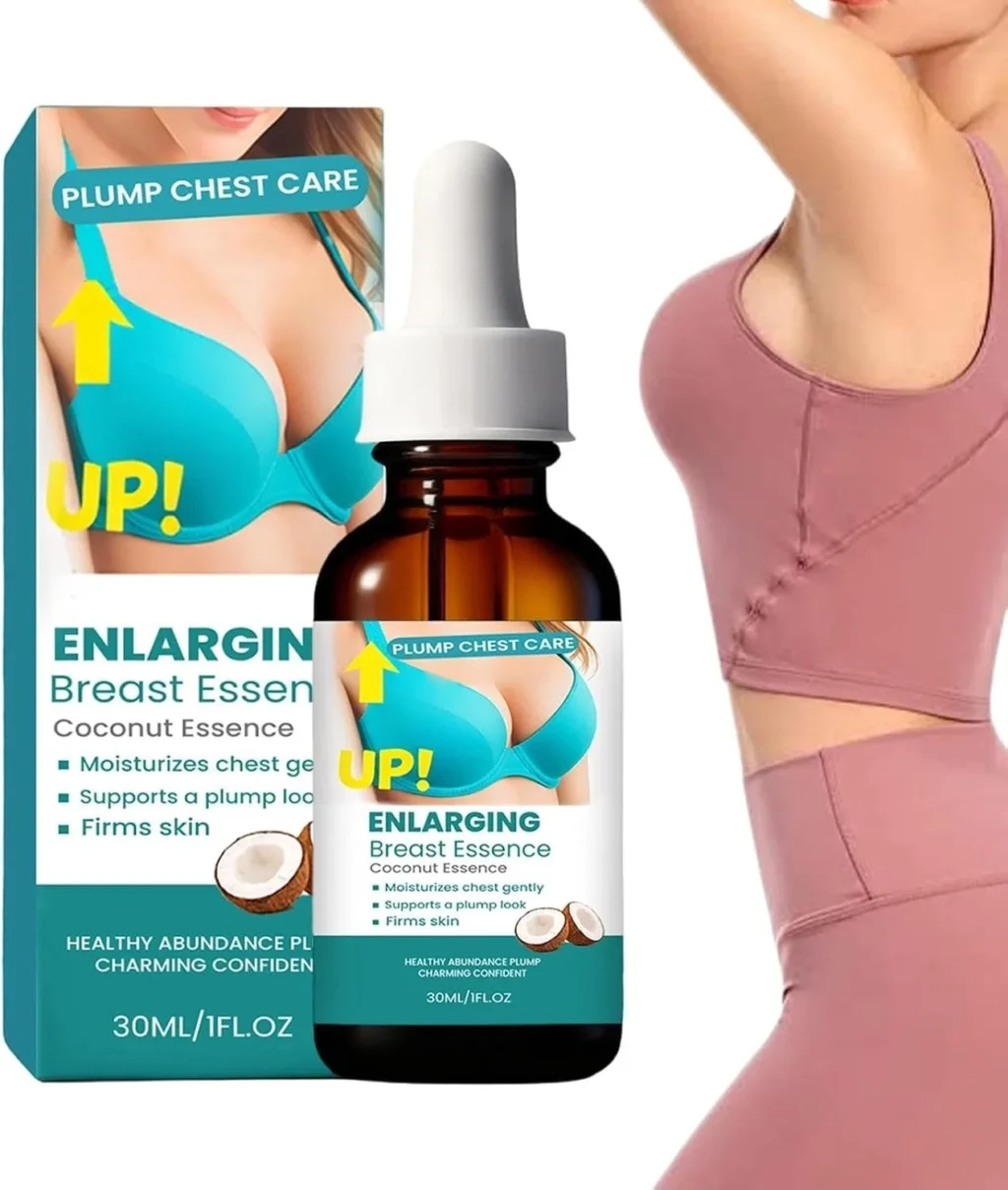 Breast Lift Oil - 30ml Hydrating Plump Solution | Breast Plumping Oil | for Women Massage Daily Care Confidence Skin Elasticity Beauty Comfort