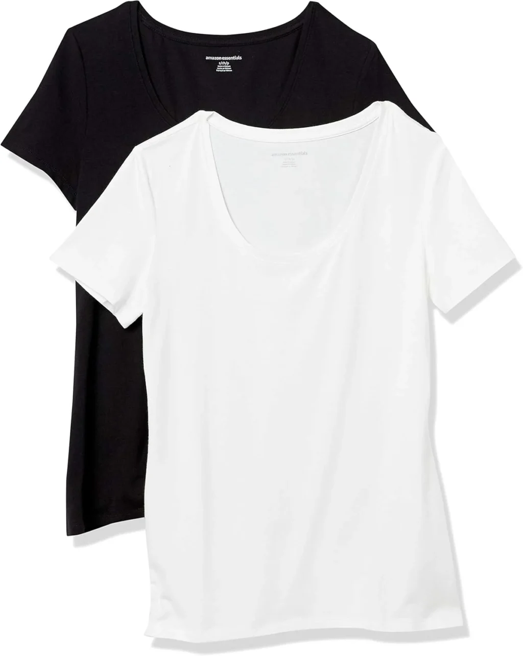 Amazon Essentials Women's Regular-Fit Short-Sleeve Scoop Neck T-Shirt (Available in Plus Size)