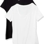 Amazon Essentials Women's Regular-Fit Short-Sleeve Scoop Neck T-Shirt (Available in Plus Size)