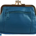 Ladies Double Clasp Coin Purse - Atlantic