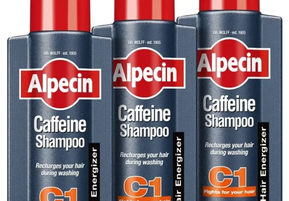 Alpecin Caffeine Shampoo C1 250 ml (Pack of 3) | Against Thinning Hair | For Stronger and Thicker Hair | Natural Hair Growth for Men | Hair Care Made in Germany