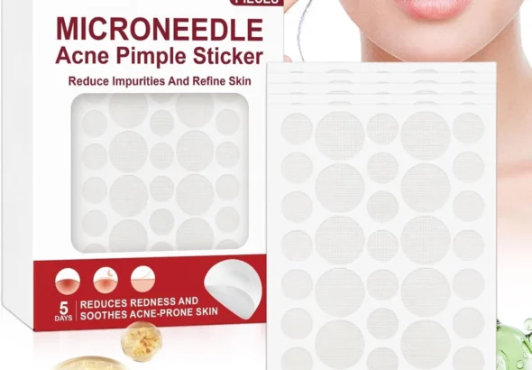 Face Patches,180 Scar Care Tapes,Home Use with Needles,Comfortable Patch for Women,Portable Skin Care with Modern Style,Toy Tool