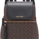 Calvin Klein Women's Reyna Signature Key Item Flap Backpack Reyna Signature Key Item Flap Backpack (pack of 1)