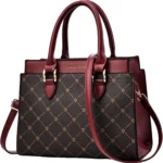 NICOLE & DORIS Women's Designer Top Handle, Crossbody, Clutch, Shoulder, Tote, Work Bag - PU Leather Daily Use