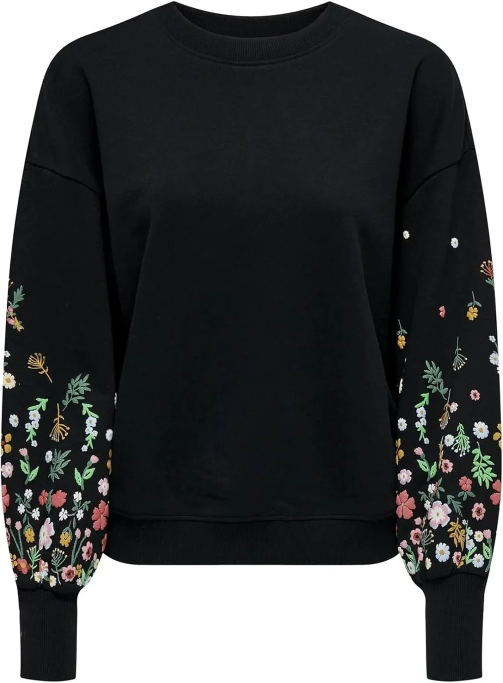 ONLY Women's Onlbrooke L/S O-neck Flower Swt Noos Onlbrooke L/S O-Neck Flower Swt Noos (pack of 1)