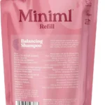 Miniml Natural Hair Shampoo Eco Friendly  1L Refill Pink Grapefruit & Aloe Vera Men and Womens Sensitive Scalp & Skin Cruelty Free Vegan Shampoo - for Greasy, Curly, Dry and Dandruff Hair