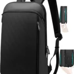 ZINZ Slim and Expandable 15 15.6 16 Inch Laptop Backpack Anti Theft Business Travel Notebook Bag, Multipurpose Large Capacity Daypack for Men & Women,DB01K02