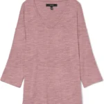 VERO MODA Women's Vmbrianna 3/4 V-Neck Blouse Boo Vmbrianna 3/4 V-Neck Blouse Boo (Pack of 1)
