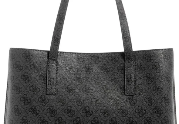 GUESS Meridian Girlfriend Tote, Nero