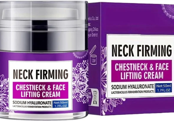 Neck, Skin Tightening Moisturizer, 3.15 * 2.36 * 3.15inch Authentic Hydrating Lotion, 50ml Deep Nourishing Formula, for Face Neck Women Daily Care Night Travel Dry Skin Use