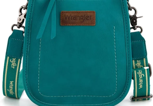 Wrangler Crossbody Bags for Women Trendy Designer Mini Purses Shoulder Handbag