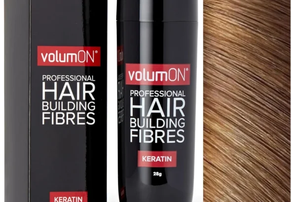 Hair Building Fibres for Thinning Hair 28g  Light Brown | Natural Keratin Hair Loss Concealer for Men & Women | Covers Bald Spots, Adds Volume, No Smear, Sweatproof, Instant Hair Thickener