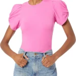 Amazon Essentials Women's Regular-Fit Twist Sleeve Crewneck T-Shirt