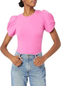 Amazon Essentials Women's Regular-Fit Twist Sleeve Crewneck T-Shirt
