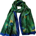 Trillion London Spring Collection | Designer Silk Scarf For Women UK | Lightweight Neck Scarves | Shawl Wraps | Suitable for Daily Life | Smooth & Soft Finish | Gift for Women | Size-180cm x 90cm