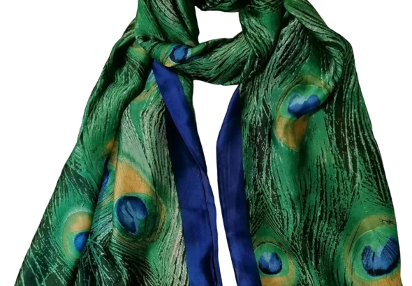 Trillion London Spring Collection | Designer Silk Scarf For Women UK | Lightweight Neck Scarves | Shawl Wraps | Suitable for Daily Life | Smooth & Soft Finish | Gift for Women | Size-180cm x 90cm