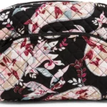 Vera Bradley Women's Signature Cotton Large Cosmetic Makeup Bag, Standard Size