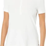 Amazon Essentials Women's Short-Sleeve Polo Shirt (Available in Plus Size)