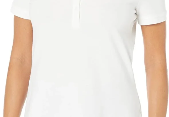 Amazon Essentials Women's Short-Sleeve Polo Shirt (Available in Plus Size)