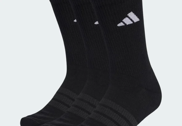 adidas CUSHIONED SPORTSWEAR CREW SOCKS 3 PAIR PACK