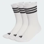 adidas 3-Stripes Cushioned Crew Socks 3 Pair Pack