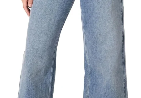 Amazon Essentials Women's High-Rise Wide-Leg Crop Jeans