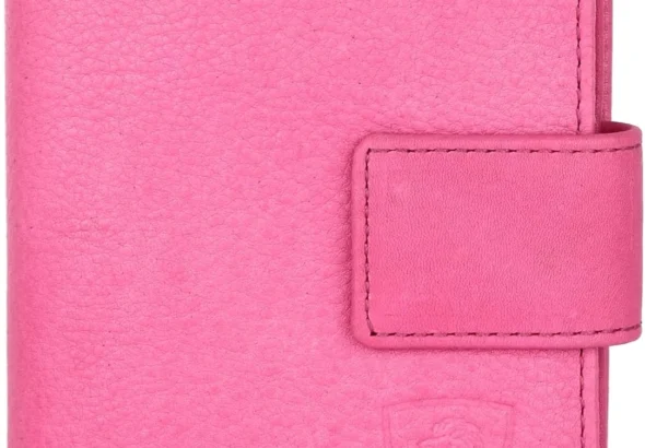 J. Wilson London Ladies RFID Safe Designer Leather Purse Card Women Wallet Zip Pocket Boxed