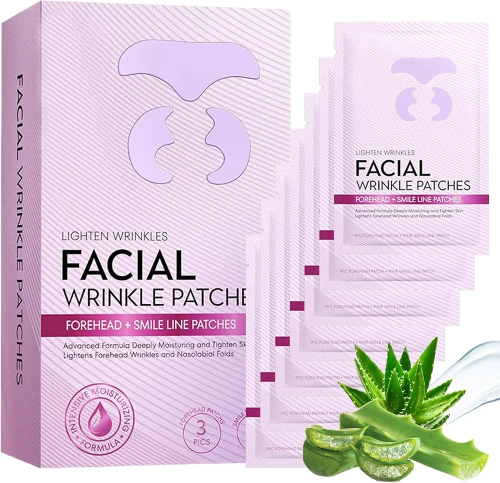 Face Lift Tape, Forehead Lifting Patches, Anti Tape, Invisible Beauty Tapes, Skin Firming Strips, Moisturizing Nourishing Face Care for Women
