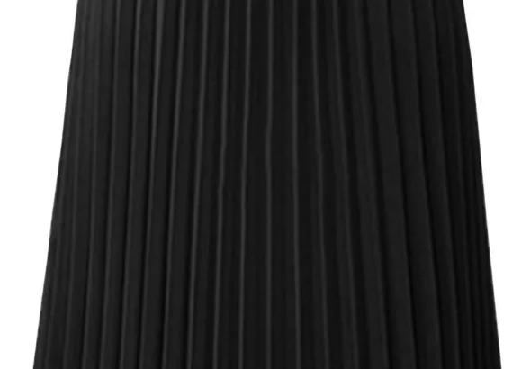 Pleated Skirts for Women A Line Skirts Ladies Summer Long Pleated Chiffon Midi Flared High Waisted Swing Elegant Office Beachwear Skirt