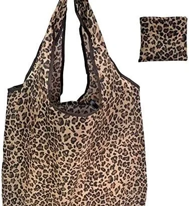 Caprilite Extra Large Reusable Foldable Ladies Shopping Bag Eco Tote Handbag Fold Away Shopper Bag UK