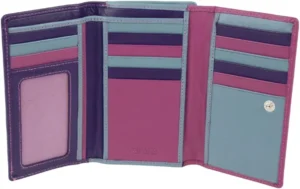 Golunski Leather Ladies Purse/Wallet RFID Protected-Montana Multi