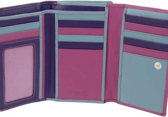 Golunski Leather Ladies Purse/Wallet RFID Protected-Montana Multi