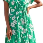 Roman Shirt Dress for Women UK Ladies Short Sleeve Sleeveless Belted Collared Midi Maxi Summer Spring Smart Casual Button Evening Office A Line Swing Skater