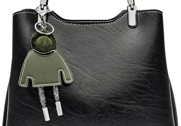 NICOLE & DORIS Small Handbags for Women Top Handle Crossbody Bag Mini Shoulder Bags PU Leather Girls Messenger Bags Ladies Purses Handbag with Triple Compartment