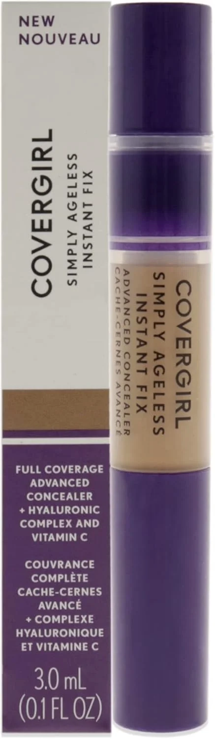 CoverGirl Simply Ageless Instant Fix Advanced Concealer - 380 Caramel For Women 0.1 oz Concealer