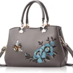 NICOLE&DORIS Women Top Handle Handbags Retro Crossbody Bag Ladies Fashion Shoulder Bag Purse Tote Embroidery