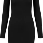 Urban Classics Women's Ladies Rib Dress Dress (Pack of 1)
