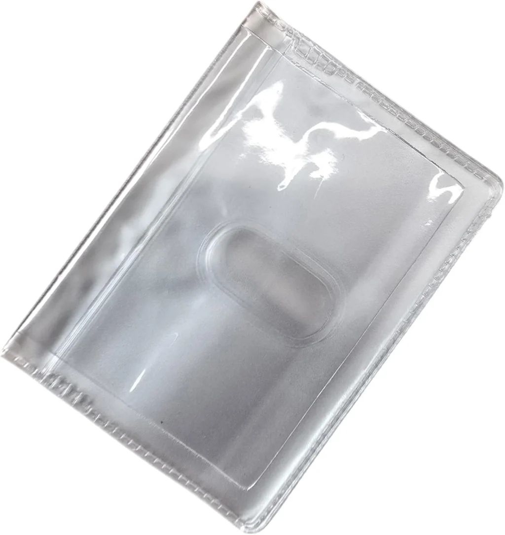 Replacement Plastic Sleeves Insert for Wallet Credit Card Holders Portrait Style Wallets Wings for Attachment