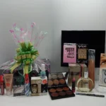 Silver Gift Hamper For Her, Luxury Perfume & Make Up Beauty Bundle Gift Box Gift Hamper For Her