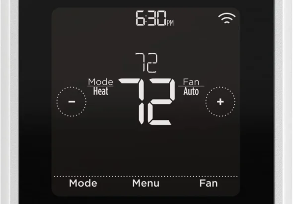 Honeywell Home RTH8800WF2022, T5 WiFi Smart Thermostat, 7 Day-Programmable Touchscreen, Alexa Ready, Geofencing Technology, Energy Star, C-Wire Required