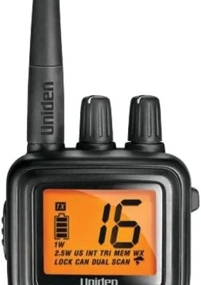UNIDEN MHS75 Handheld Marine Radio Consumer Electronic