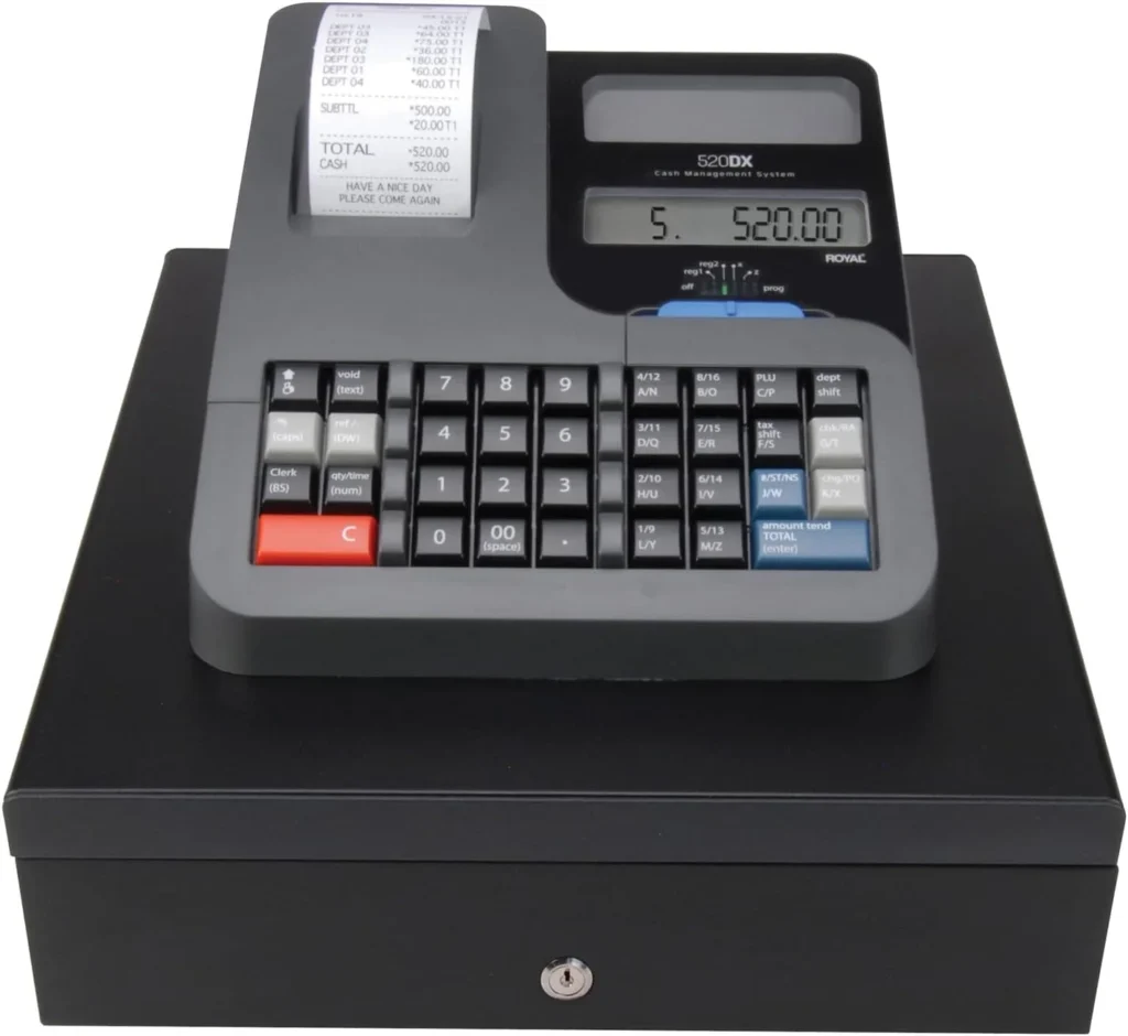 Royal 89395U 520DX Electronic Cash Register


Royal 89395U 520DX Electronic Cash Register






Royal 89395U 520DX Electronic Cash Register
