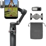 DJI Osmo Mobile 8 Advanced Tracking Combo Gimbal Stabilizer for Phone, AI Native Tracking with Audio & Lighting, 360 Pan Rotation, Built-in Extension Rod & Tripod, 10h Battery, Extension Rod