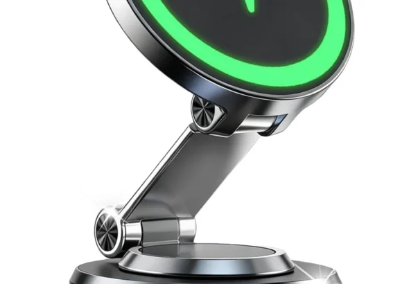 for MagSafe Car Mount Charger, 15W Fast Charging Magnetic Wireless Car Charger, Vacuum Magnetic Phone Holder [120LBS Ultra Suction Cup & 3000gf Magnet ] 780 Dashboard Car Bracket for iPhone & Android