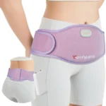 Comfytemp Portable Belly and Back Heating Pad for Period Soothing, FSA Eligible HSA Cordless Dual-Zone Menstrual Heating Pad Wearable Belt for Abdomen Waist Wireless, 3 Timer&Heat, Girl Women Daughter