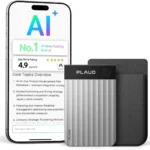 Plaud Note Pro AI Voice Recorder, Transcribe & Summarize with AI Note Taker for Meetings & Calls, Professionals & Teams, Supports 112 Languages, Ultra-Slim, InstantView Display, Case Included, Silver