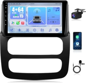 Android 15 Car Stereo Radio for Dodge Ram 1500 2500 3500 2002 2003 2004 2005: 9 Inch Touchscreen for Ram 1500 Radio, Wireless/Wire Carplay&Android Auto,Bluetooth,5G WiFi,GPS,SWC,Backup Camera,4+64G
