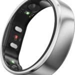 RingConn Gen 2, Worlds First Smart Ring with Sleep Apnea Monitoring, No APP Subscription, 12-Day Battery Life, Stress/Heart Rate/Women's Health Tracker, Android & iOS Compatible (Silver, Size 10)