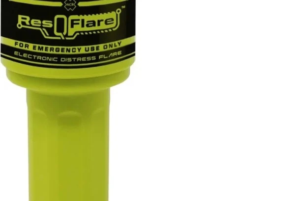 ACR ResQFlare Electronic Distress E-Flare and Flag, USCG Approved Replacement for Pyrotechnic Flares - ACR 3966